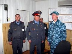 Начальник ГУВД по Ставропольскому краю посетил ОВД по г.Лермонтову Начальник ГУВД по Ставропольскому краю посетил ОВД по г.Лермонтову
