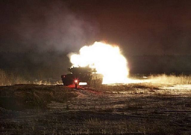 На Ставрополье прошли ночные учения танкистов На Ставрополье прошли ночные учения танкистов
