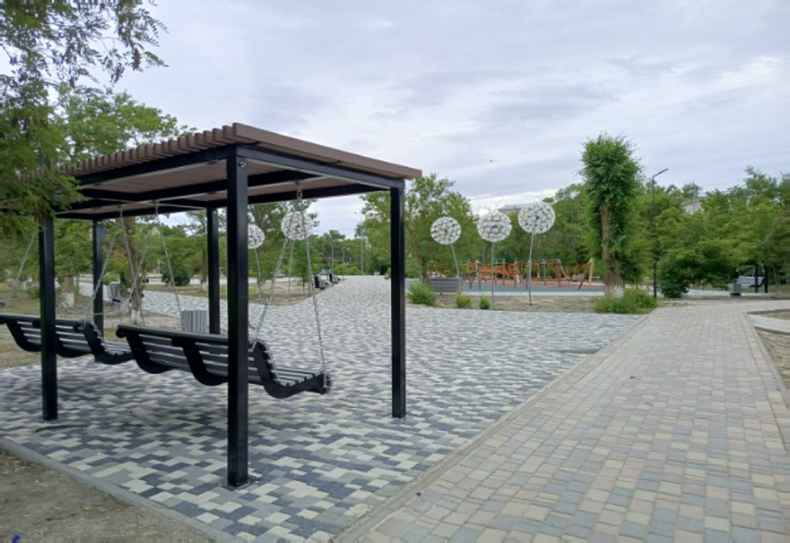 В Нефтекумске появилась зона отдыха за 25 млн рублей