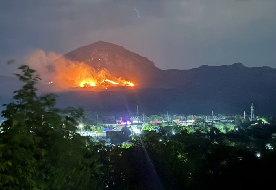 Пожар на горе Бештау потушен