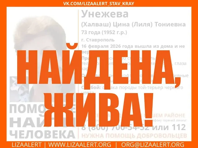 Женщина с собакой пропала в Ставрополе