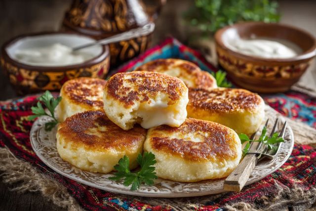 Смешиваю яйца с крахмалом: через 10 минут на столе идеальные сырники без муки и масла