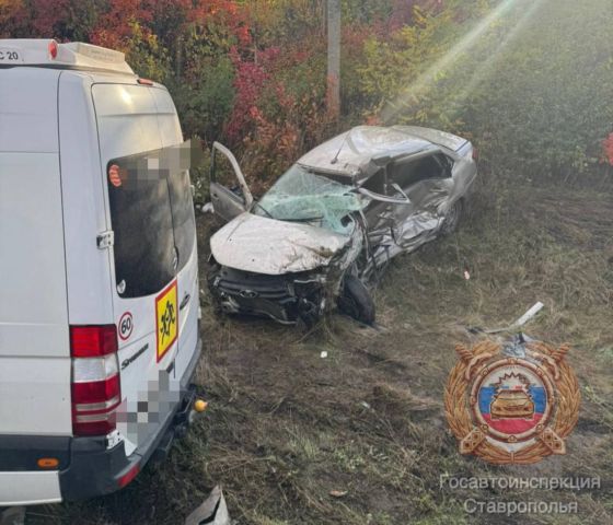 После аварии с погибшим водителем и пострадавшими детьми на Ставрополье завели уголовное дело
