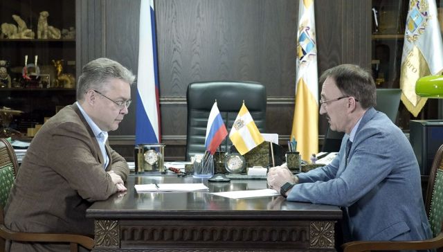Губернатор Ставрополья провёл рабочую встречу с министром образования региона Губернатор Ставрополья провёл рабочую встречу с министром образования региона