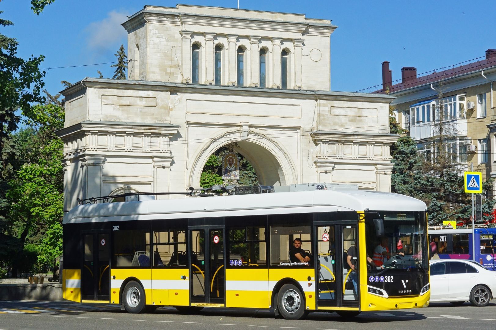 В Ставрополе новые троллейбусы вышли на маршруты утром 1 июля