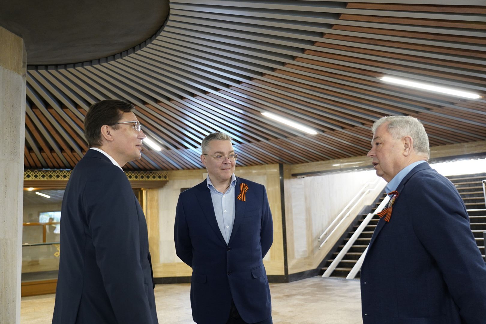 Артамонов и Владимиров проинспектировали строительство соцобъектов в Кисловодске