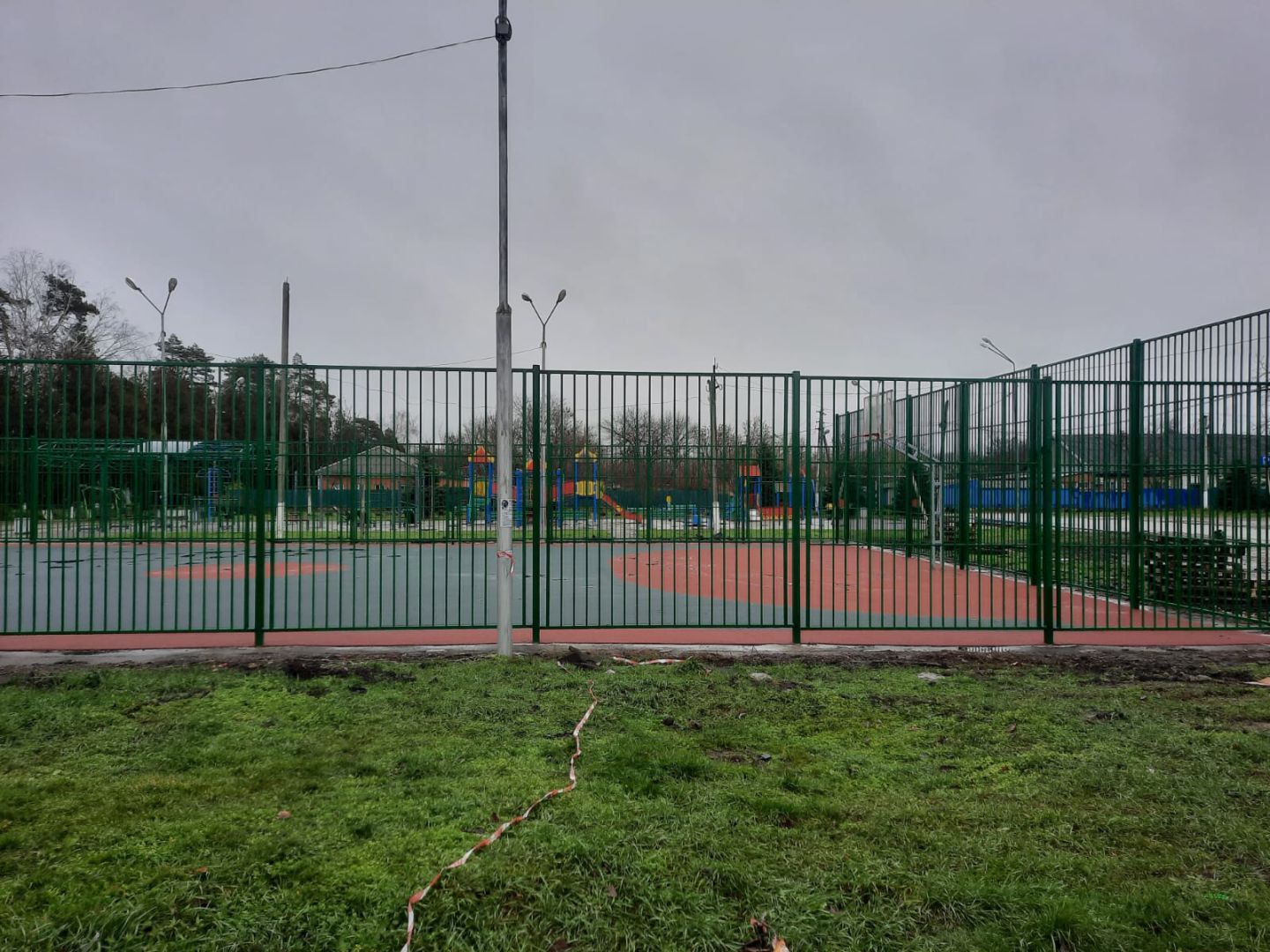 Спортивную площадку обновили в Новоалександровском округе за 2,8 млн рублей