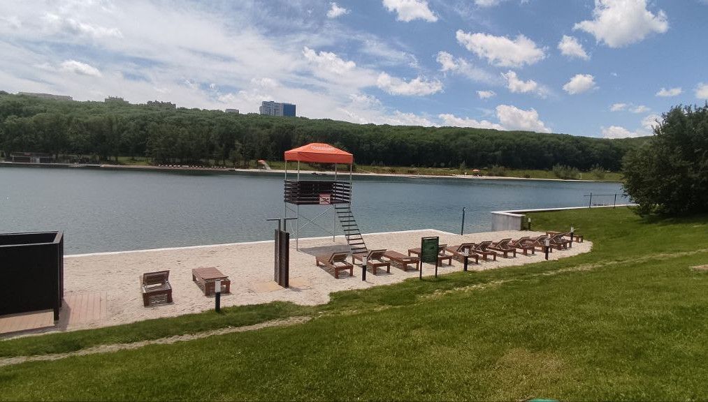 Комсомольский пруд в Ставрополе подготовили к летнему сезону