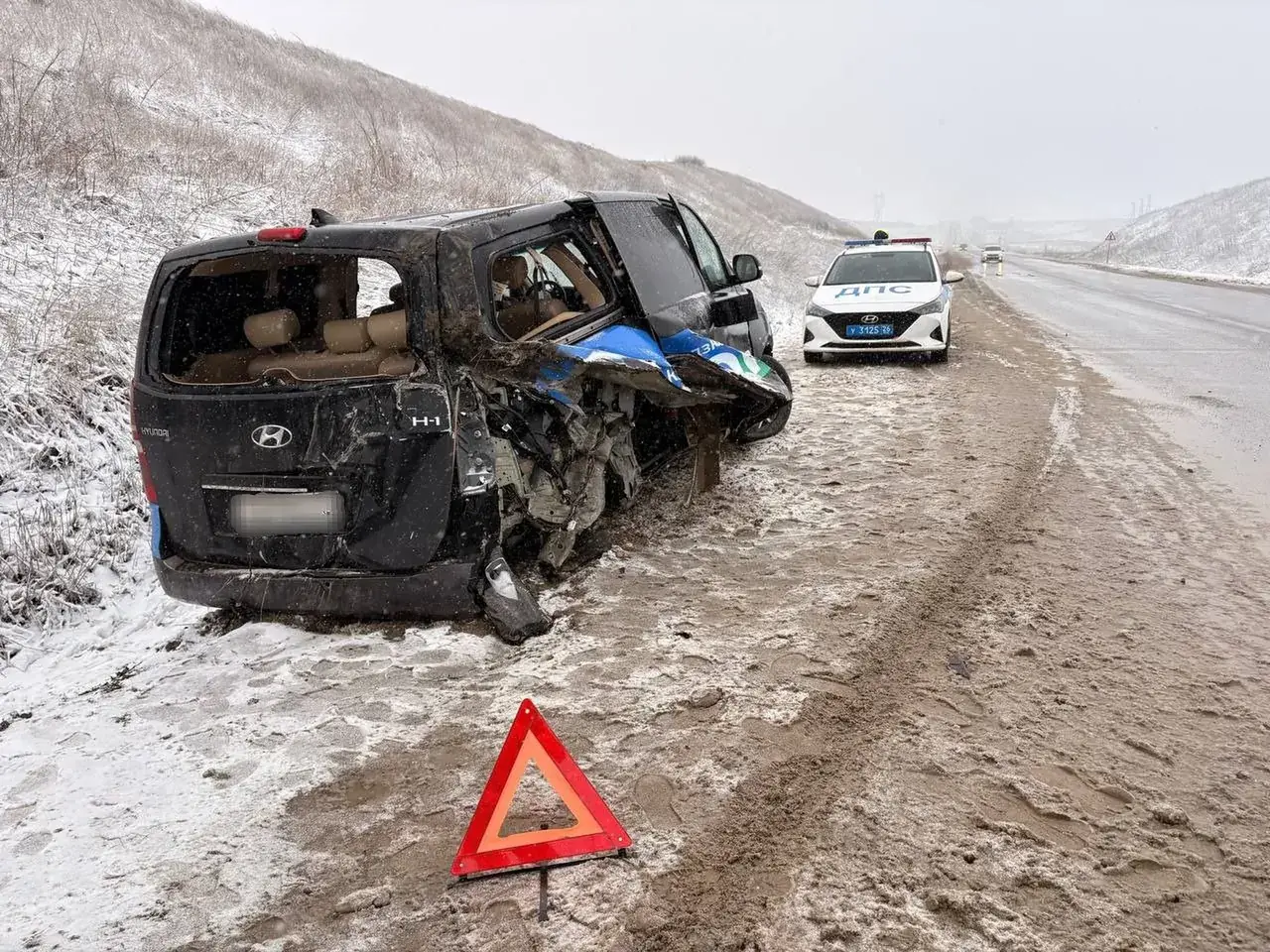 Пятеро детей и взрослый пострадали в аварии в Минераловодском округе