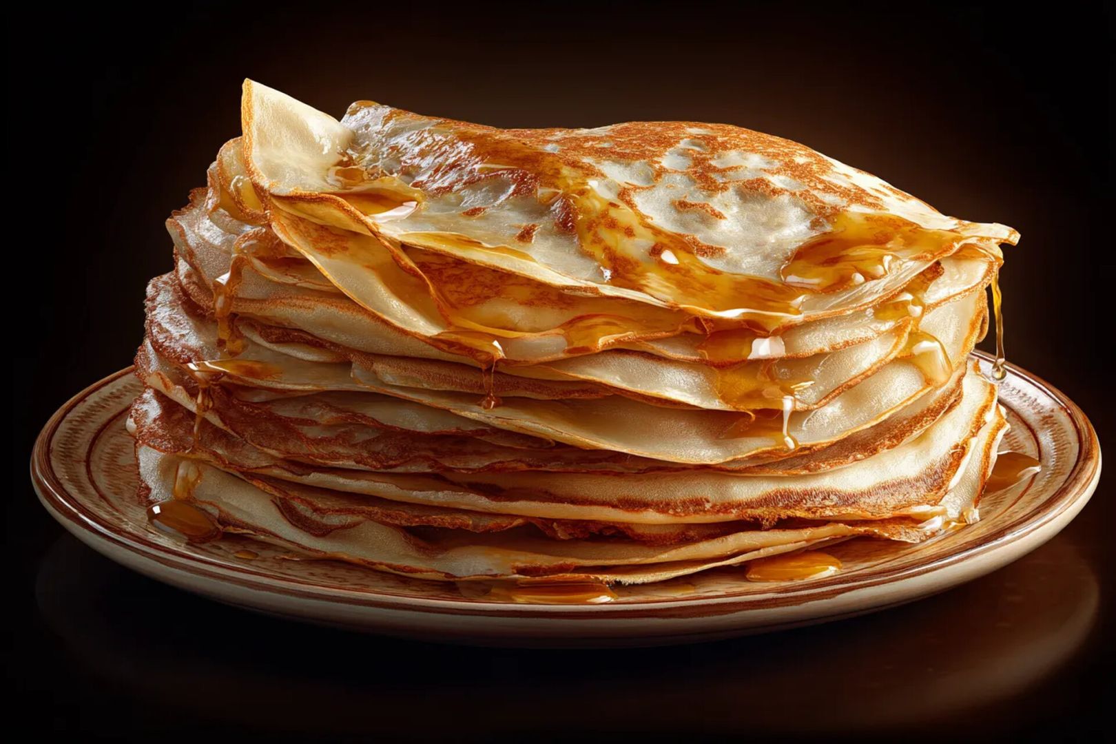 Тонкие блины без комочков: 1 хитрость с кипятком  тесто получается идеальным с первого раза