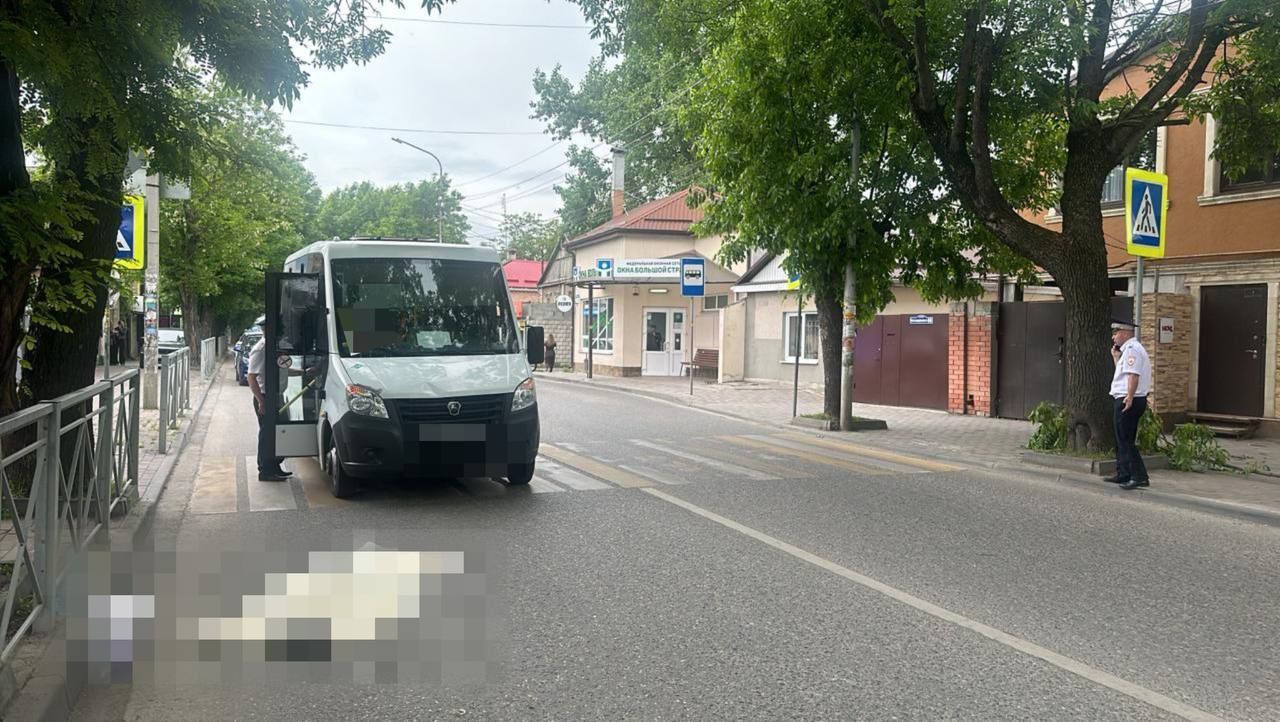 Водитель «Газели» с пассажирами насмерть сбил женщину на пешеходном переходе