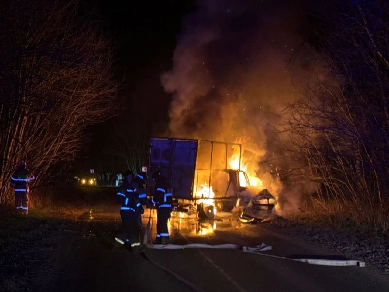 Огненное ДТП на Ставрополье: один человек погиб, еще два пострадали