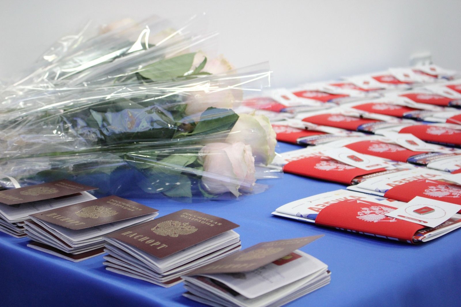 В Ставрополе в День флага 25 подростков получили первые паспорта