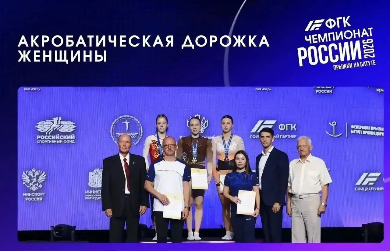 Ставропольские акробаты завоевали призовые места на чемпионате России
