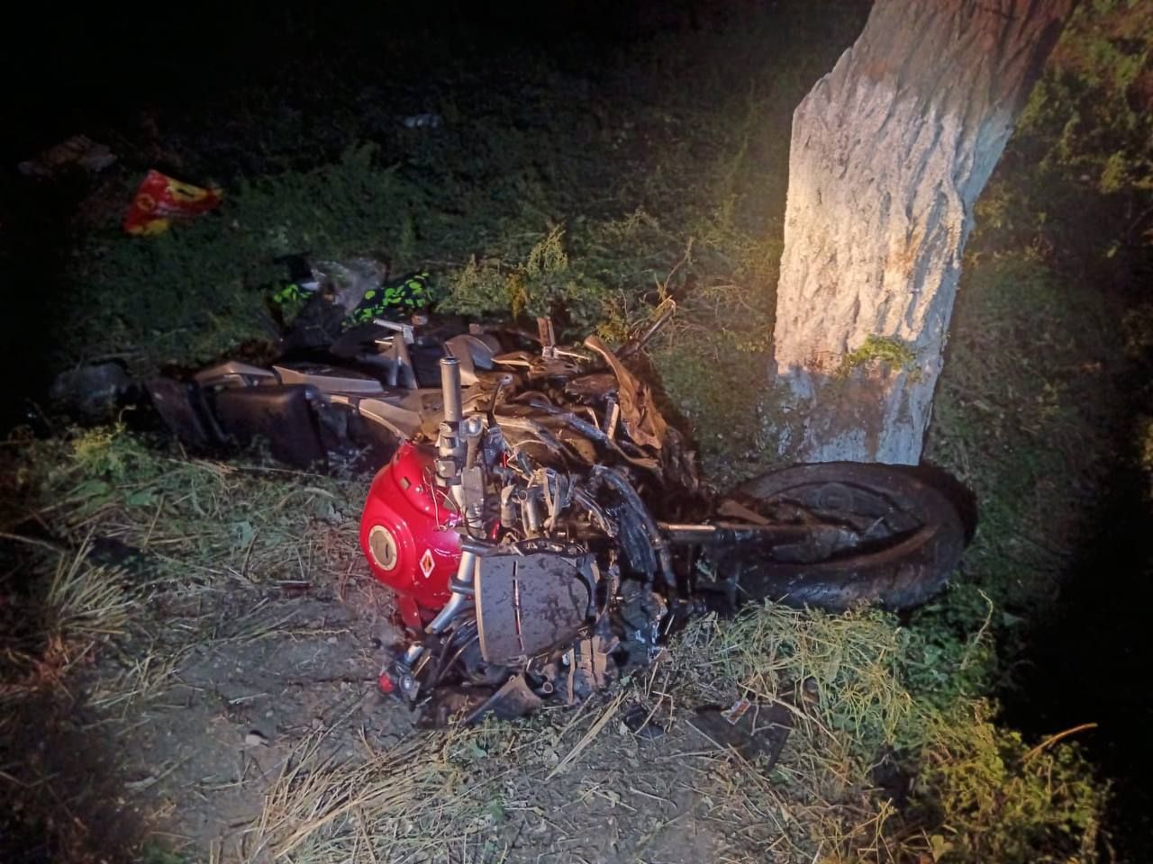 В Благодарненском округе погибла женщина-мотоциклист из Подмосковья