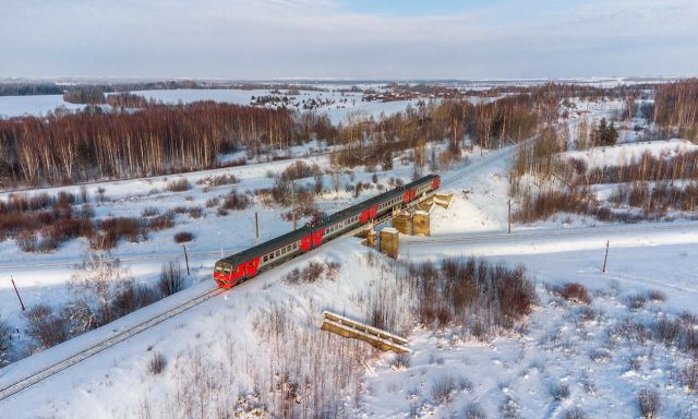 Движение 16 электричек приостановят на Ставрополье в новогодние праздники