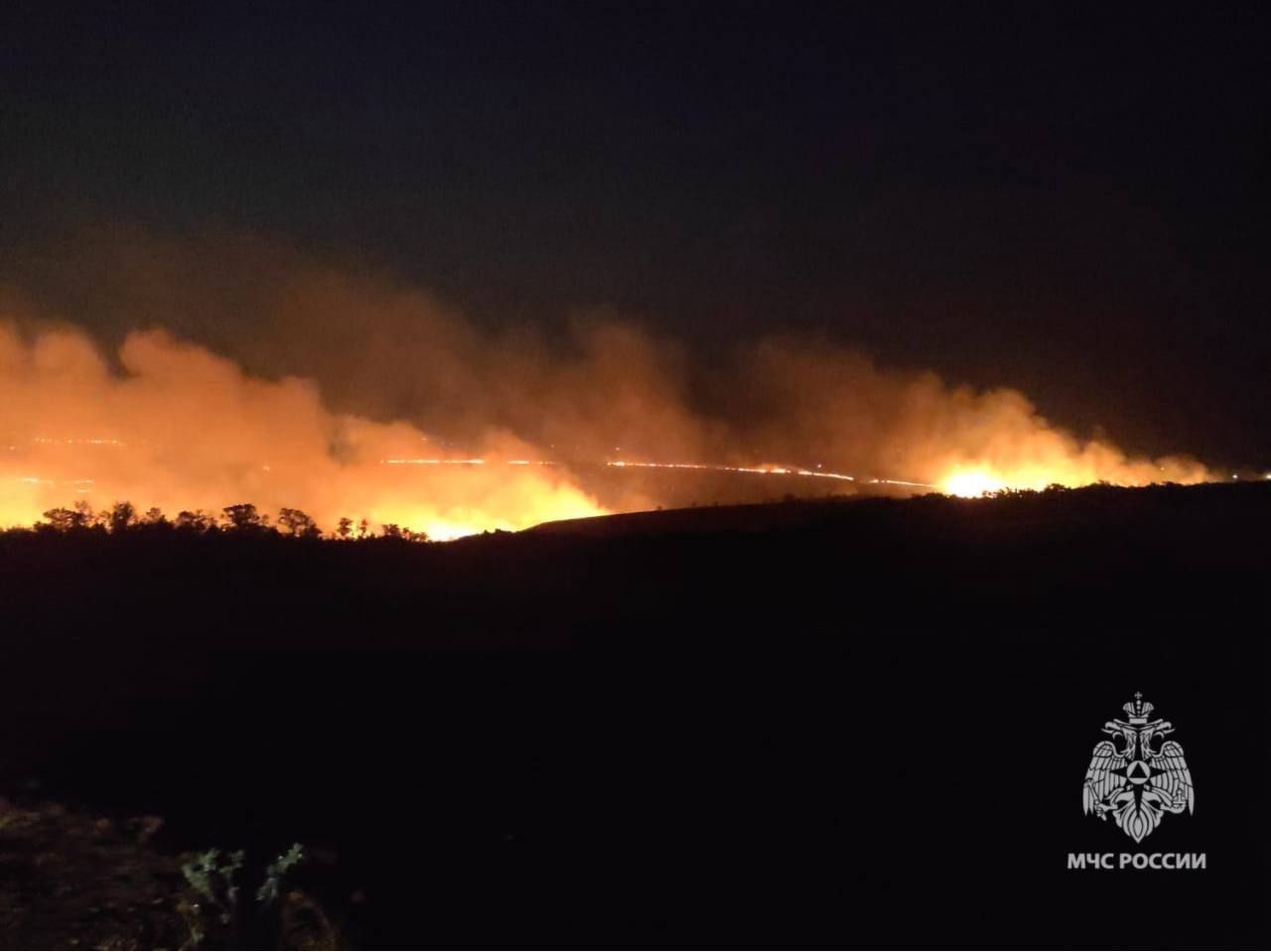 Запах гари на юге Ставрополя связан с ночным пожаром в Невинномысске