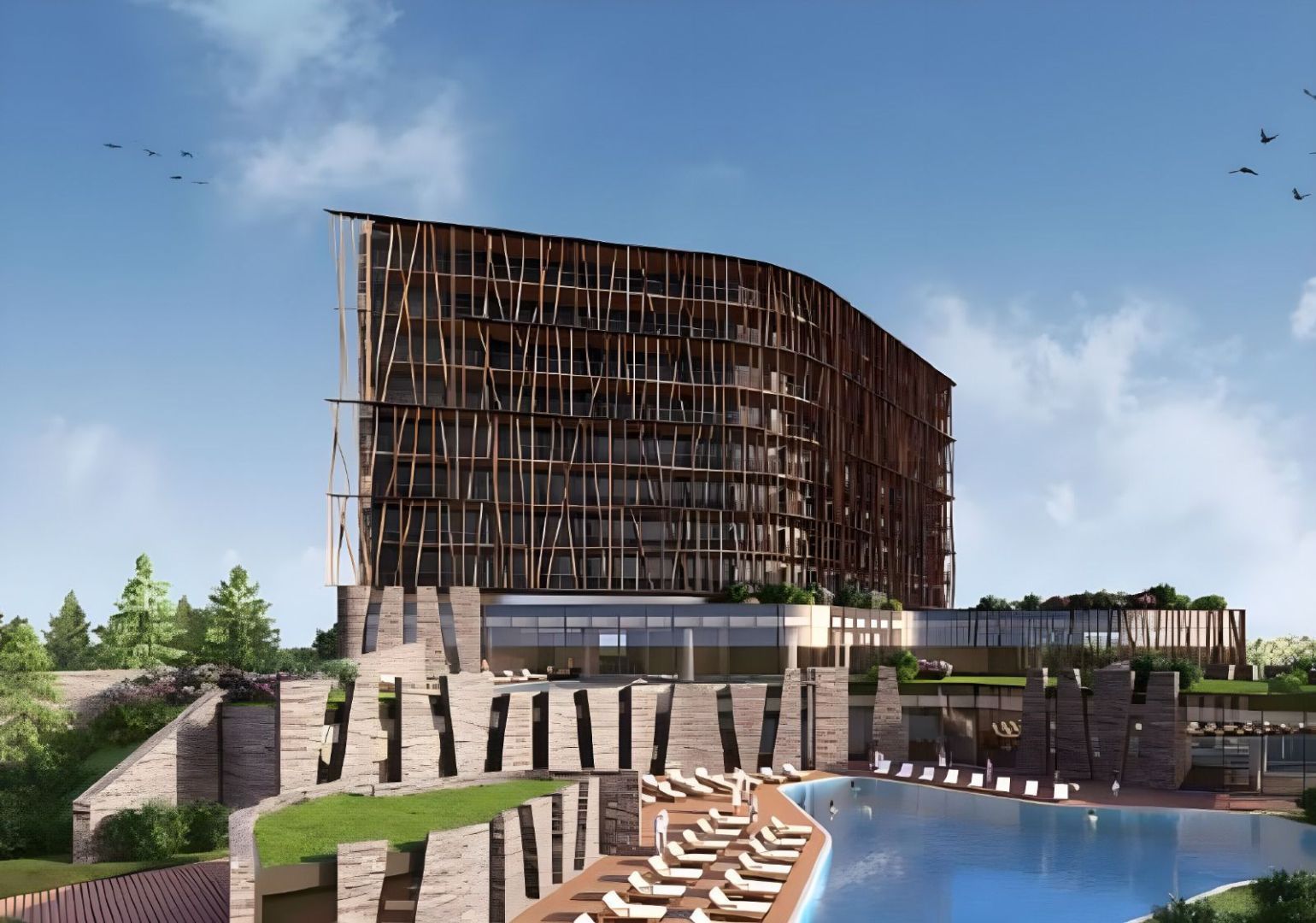 Первый открытый минеральный бассейн в СПА-комплексе за 2 млрд рублей появится в Кисловодске