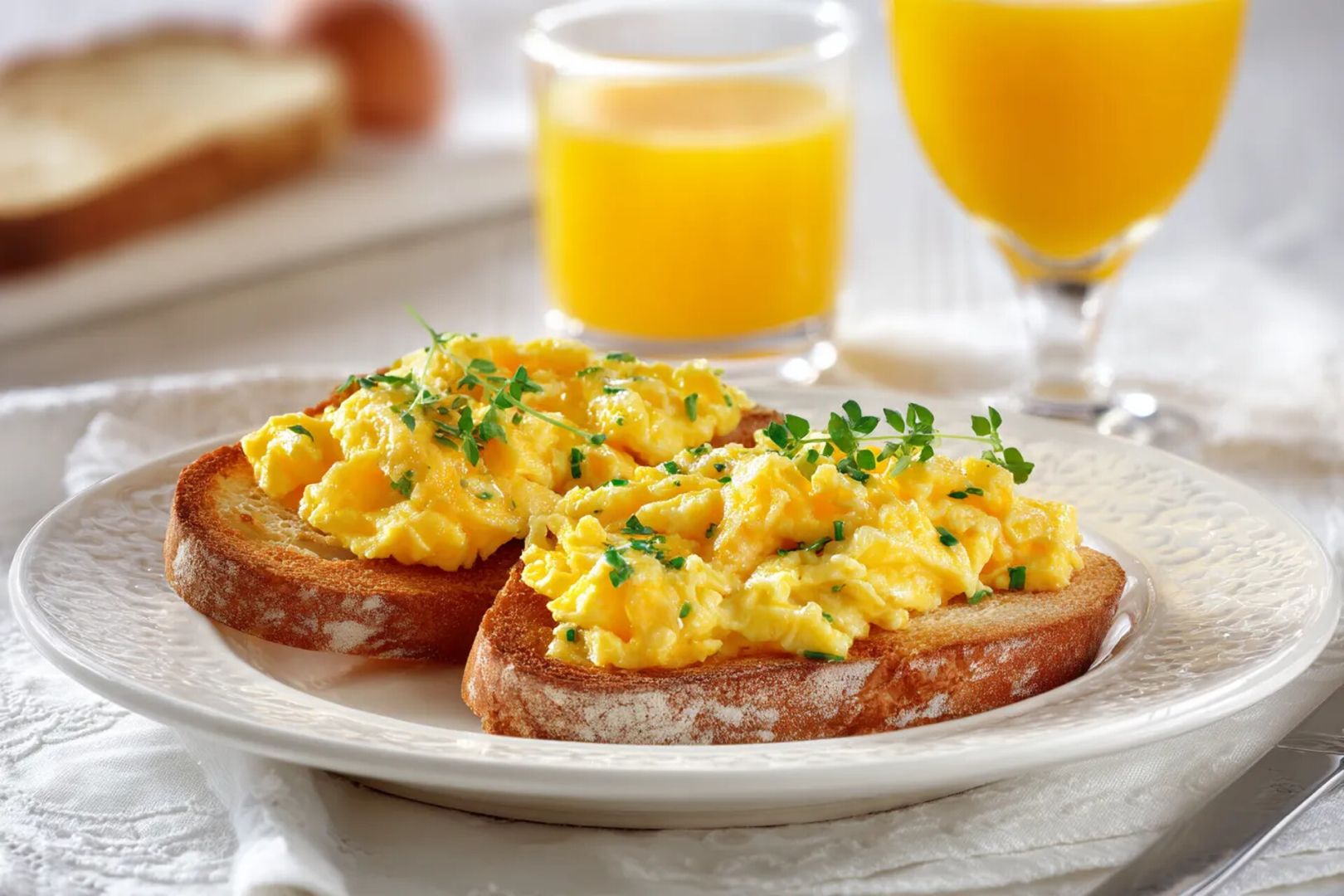 Назван идеальный продукт для запивания яичницы