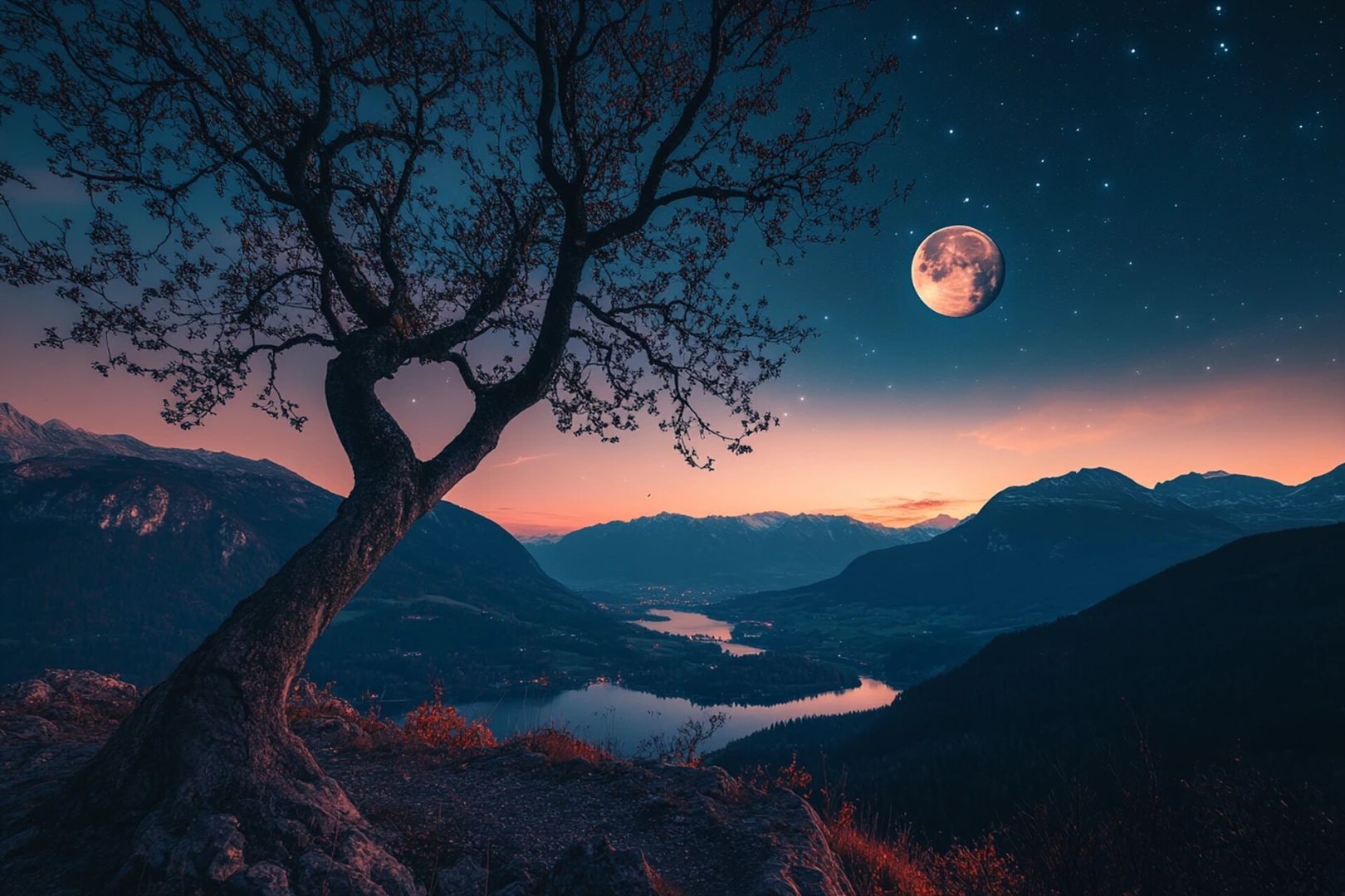 Редкое астрономическое явление: сближение Луны и Юпитера видно даже в городах