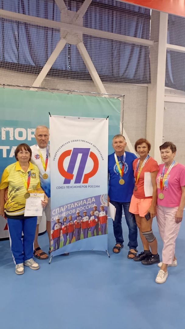 Четыре ставропольских пенсионера завоевали «золото» на краевом этапе всероссийской спартакиады