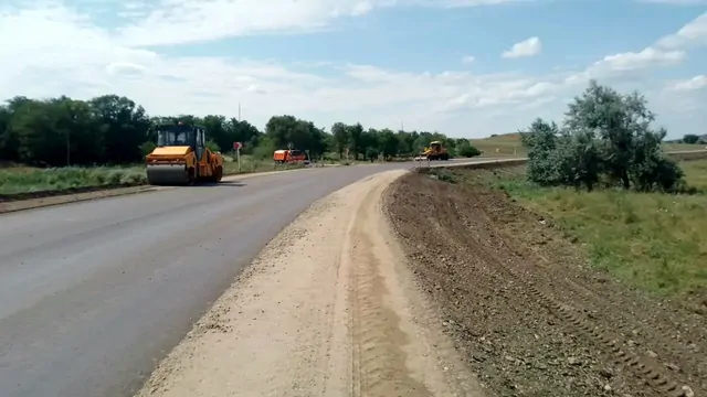 Ремонт участка дороги между двумя округами Ставрополья подходит к концу