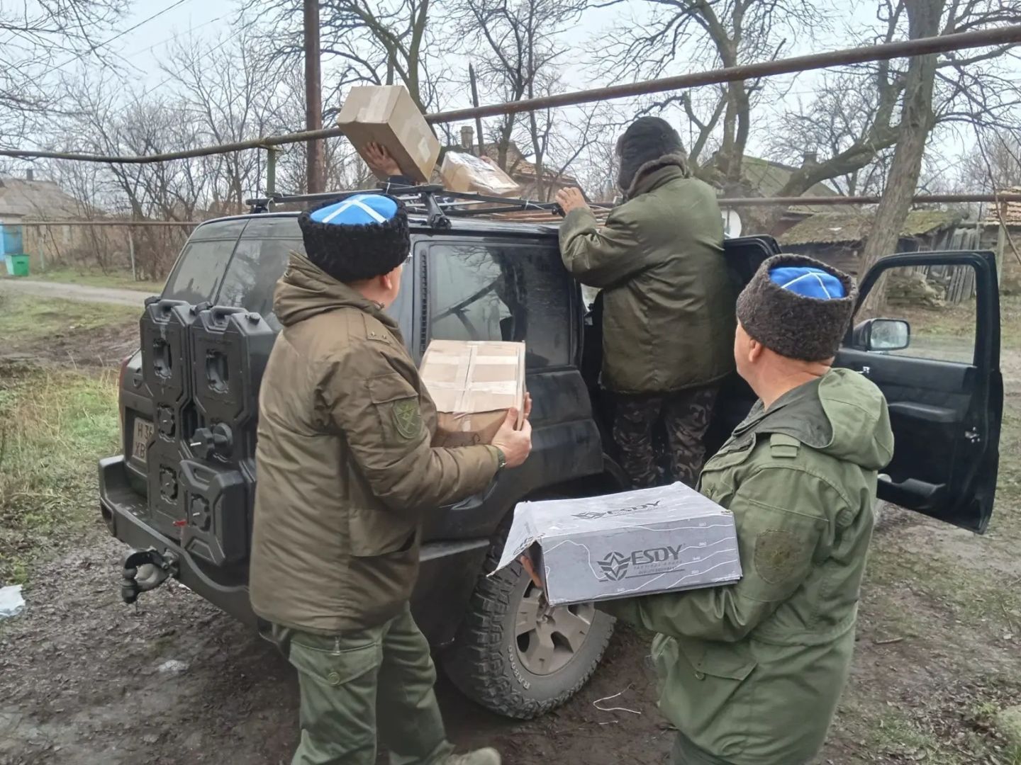 Казаки Ипатовского округа направили три тонны гуманитарного груза в зону СВО