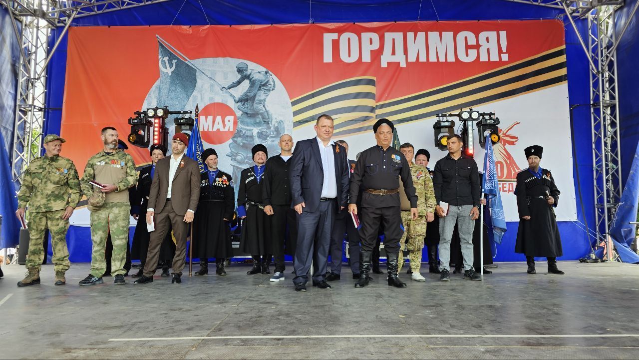 Одиннадцать государственных наград вручили бойцам бригады «Терек» 9 Мая