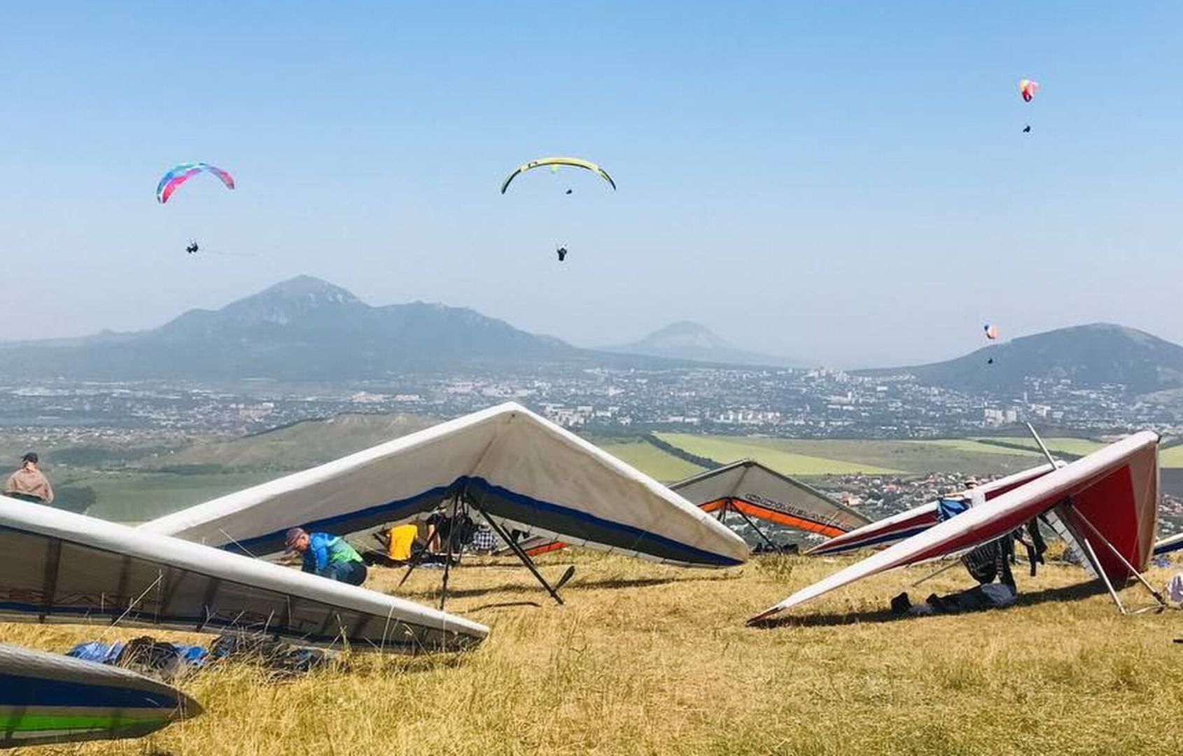 В Предгорном округе собираются провести соревнования по парапланеризму
