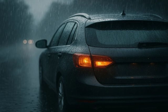Не включайте аварийку во время дождя: в ГАИ предупредили о новом штрафе