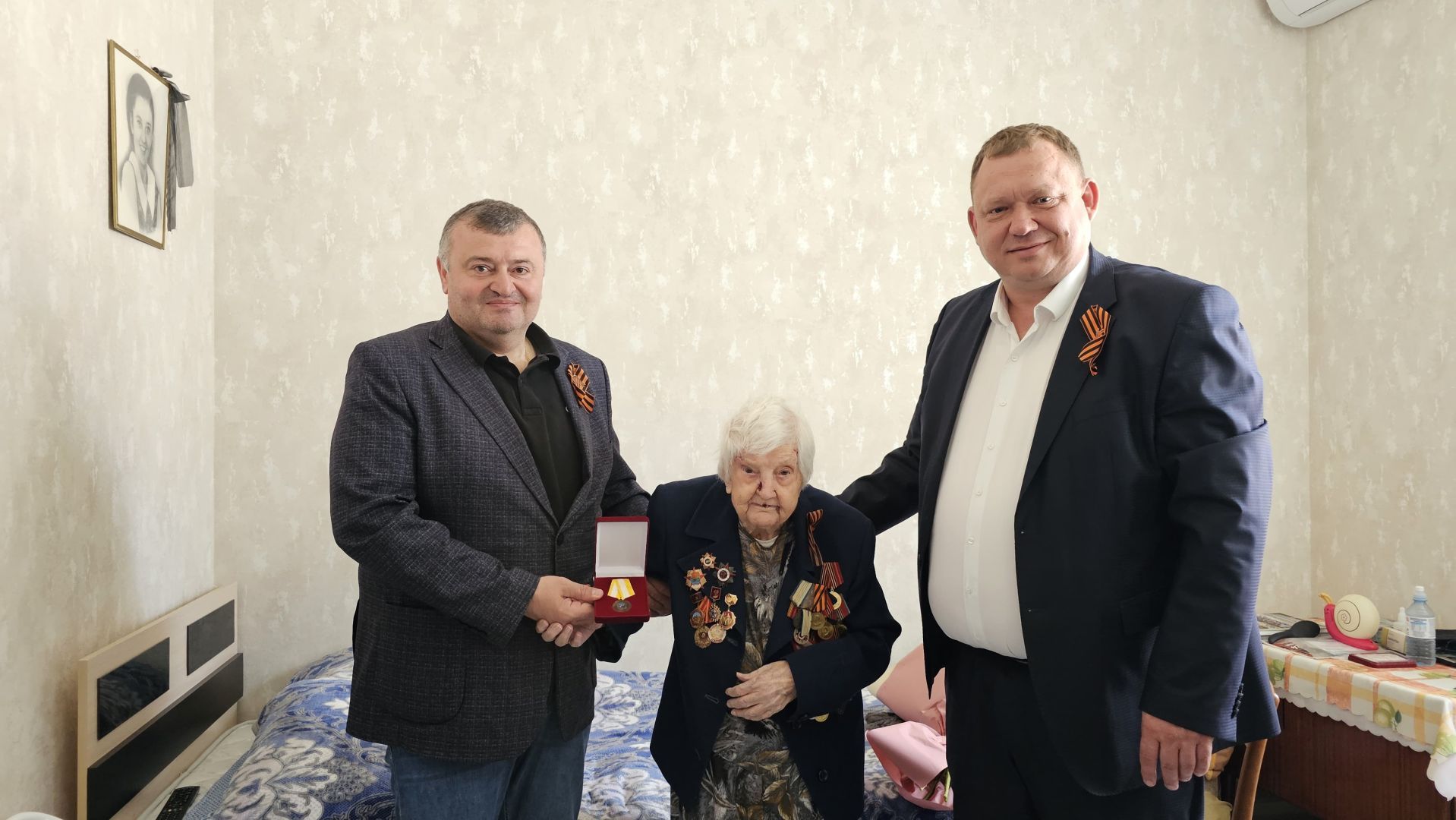 Единственную участницу ВОВ из Предгорья наградили медалью «За заслуги перед Ставропольским краем»