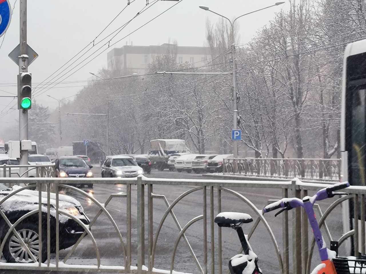 Снег и гололед прогнозируют на Ставрополье