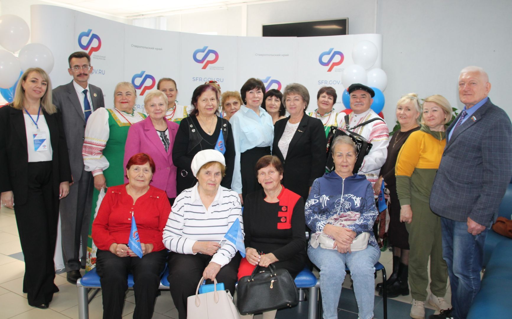 Еще один центр общения старшего поколения открыли на Ставрополье