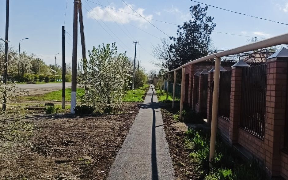 Километр тротуара обновили за 1,8 млн рублей