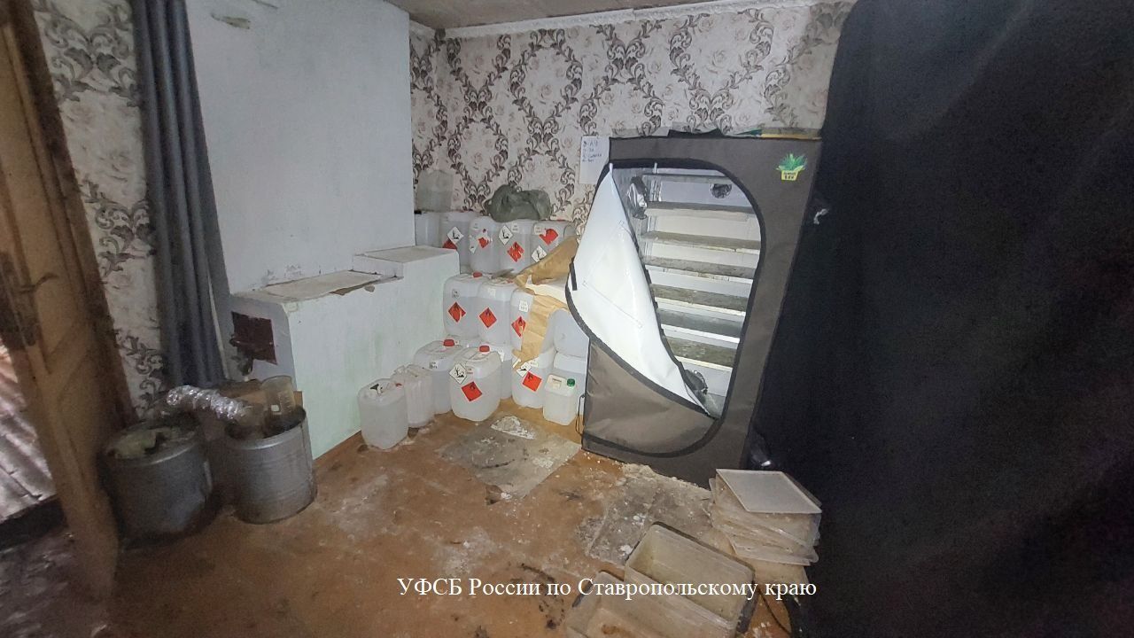 Нарколабораторию накрыли в Изобильненском округе