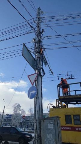 Работу двух троллейбусных маршрутов Ставрополя временно ограничили из-за замыкания сети