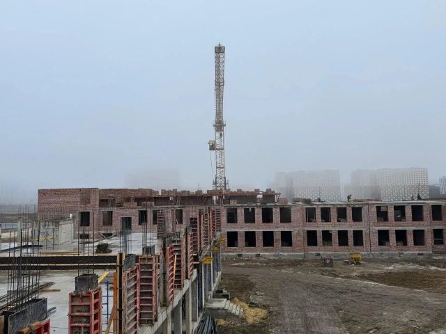 Школу с двумя бассейнами строят на юго-западе Ставрополя