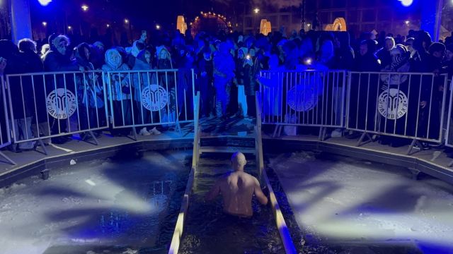 Крещенские купания прошли в Кисловодске