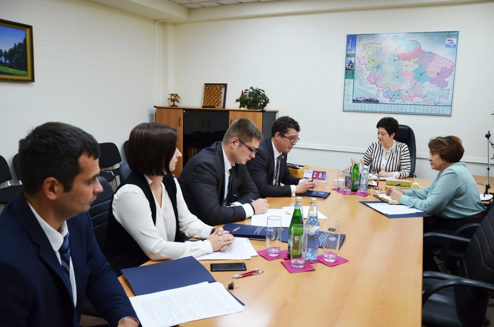 В ПАО Ставропольпромстройбанк прошла встреча с представителями МРУ Росфинмониторинга по СКФО