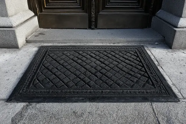 Кладу газету под коврик у двери — не для тепла, а потому что заметила, как это работает в подъездах старых финских домов