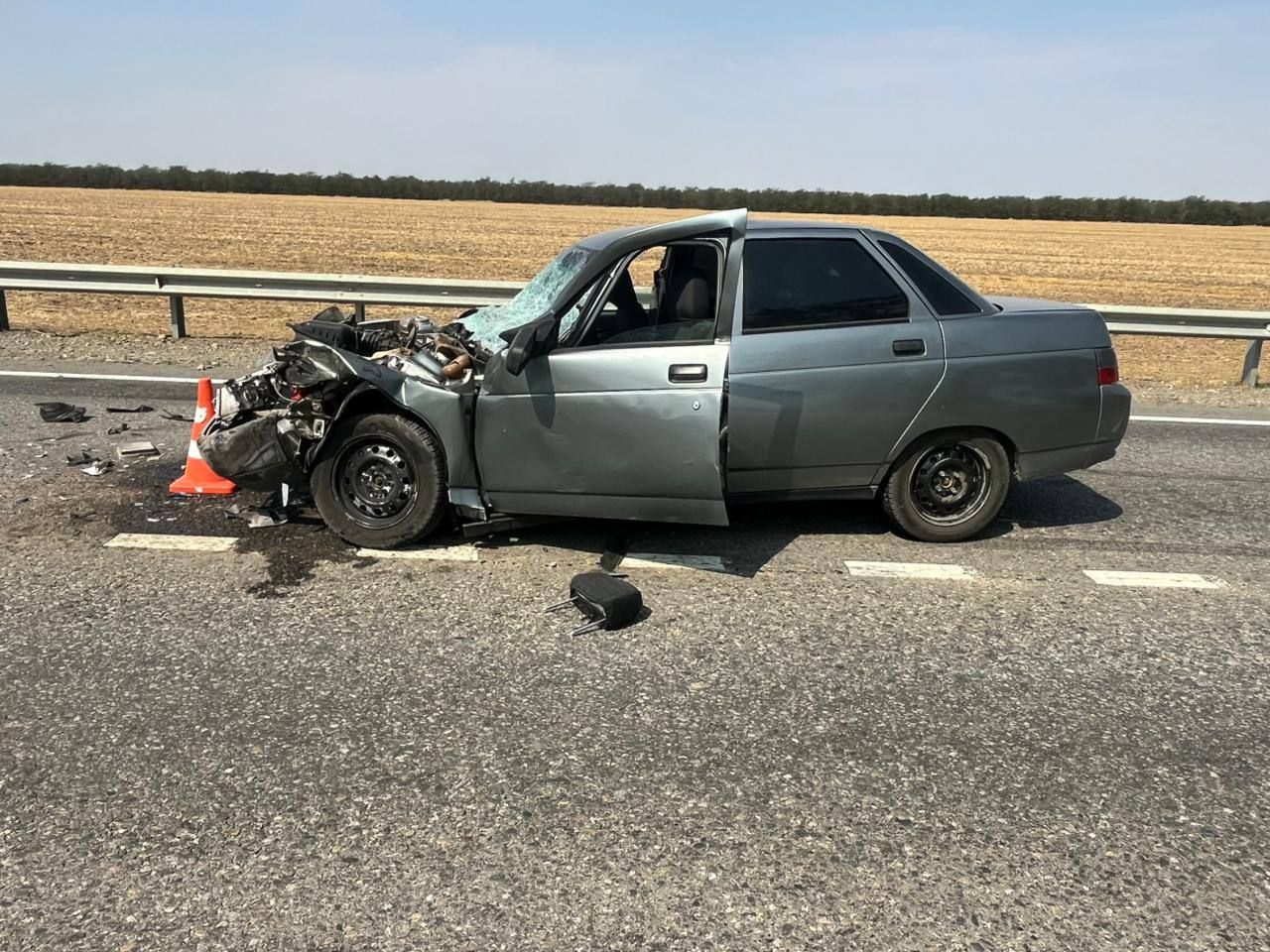 Двое взрослых и подросток пострадали в аварии на Ставрополье