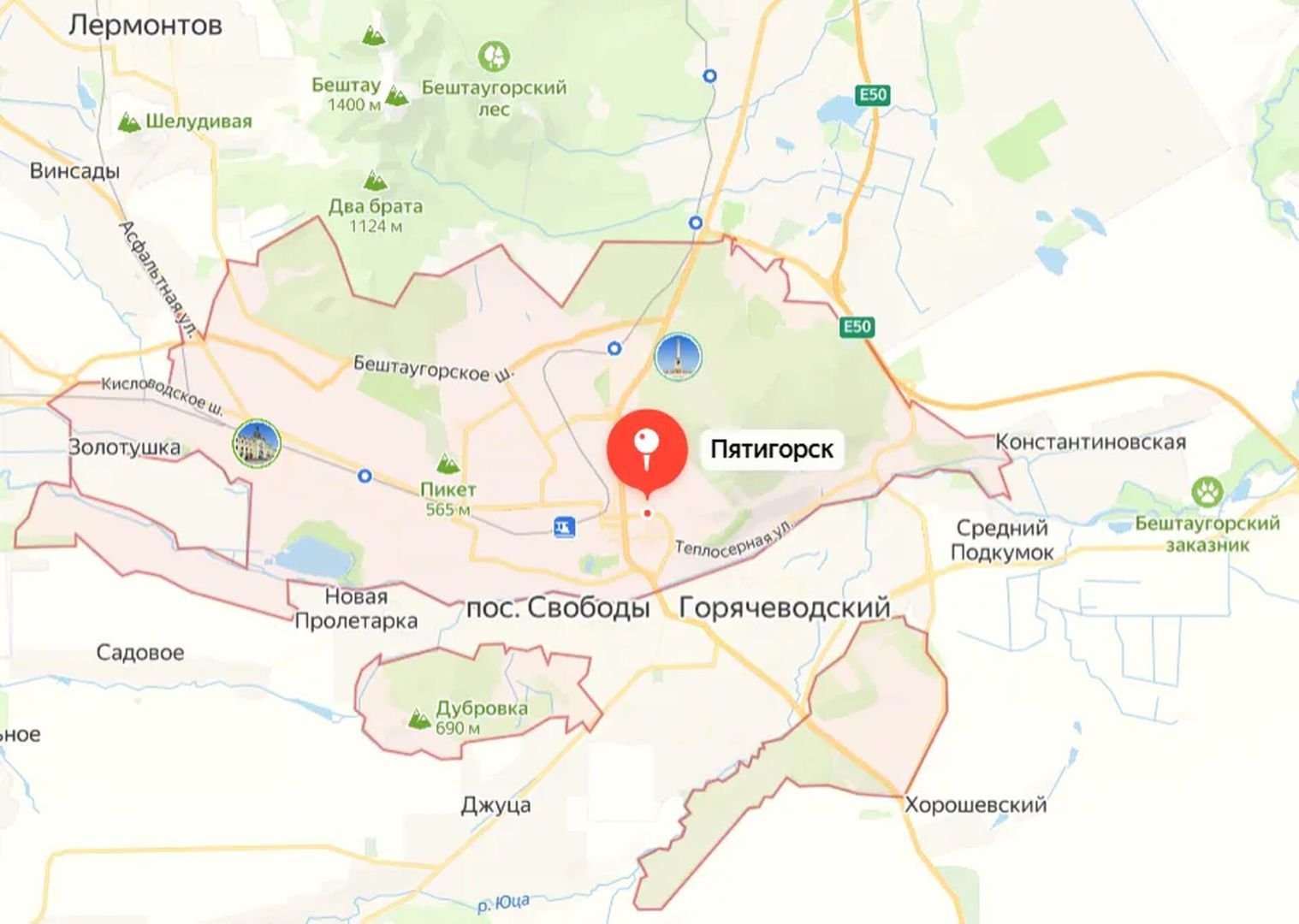 Центр Пятигорска закроют для транспорта