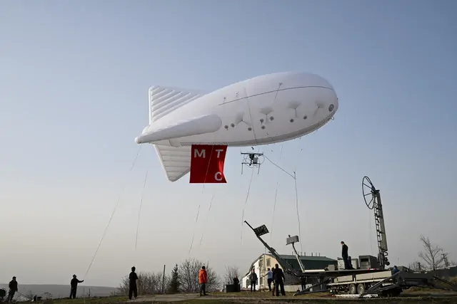 В России впервые запустили аэростат с базовой станцией LTE
