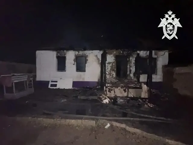 В пожаре в Благодарненском округе погибли бабушка и трое внуков — Следком
