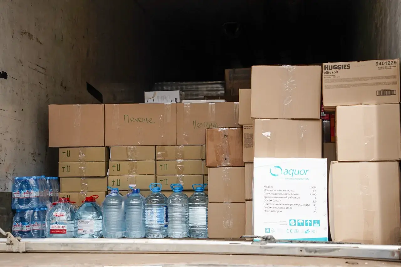 Ставрополье отправило 20-тонный гуманитарный конвой в пострадавший от наводнения Дагестан