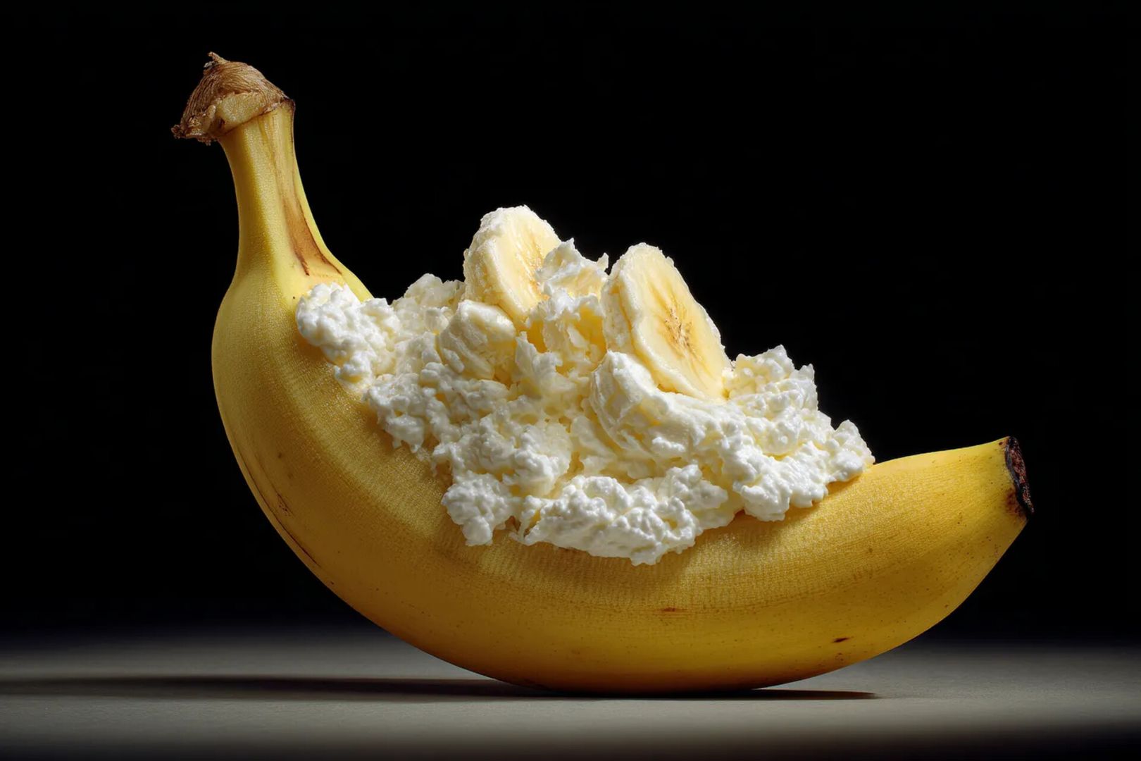 Смешала банан с творогом — и в духовку: через полчаса десерт тает во рту — даже дети просят добавки