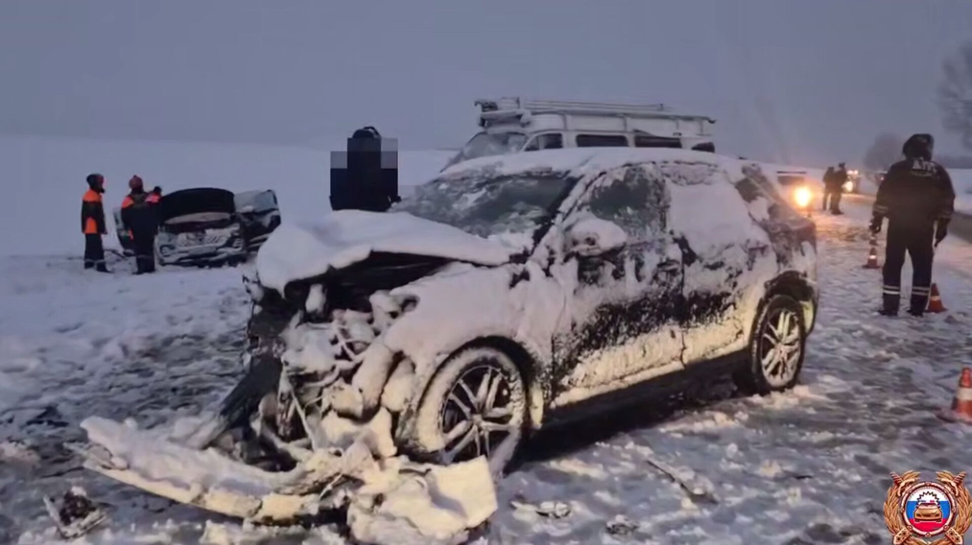 Три человека пострадали при встречном ДТП на Ставрополье