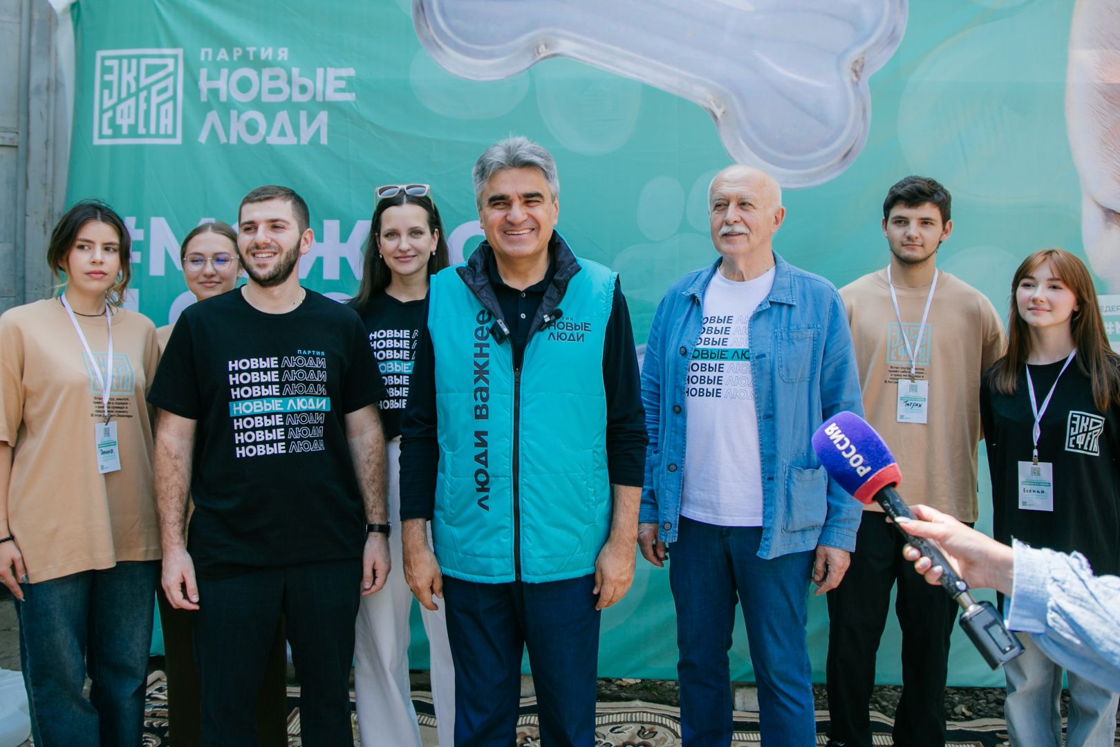 Лидер партии «Новые люди» Алексей Нечаев в Ставрополе