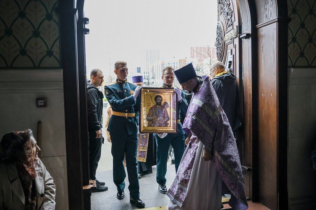 В Ставрополе состоялась торжественная встреча иконы святого Иоанна Воина