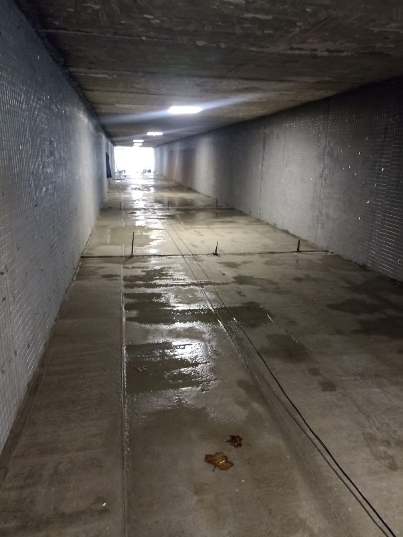 На северо-западе Ставрополя обновляют подземный переход